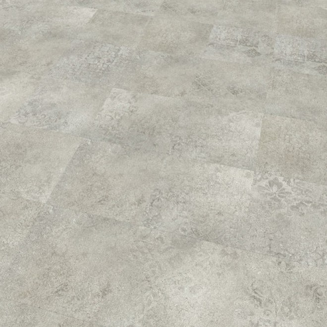 Ivory Stencil Concrete