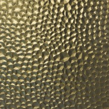 Falpanel dombornyomott bronz